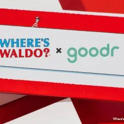 Goodr Running Sunglasses - Always Where's Waldo, Never How's Waldo -OOFOS shop 0822 WheresWaldo ProductPage AlwaysWhere sWaldo NeverHow sWaldo OPT2OnFaceImage 1000x jpg