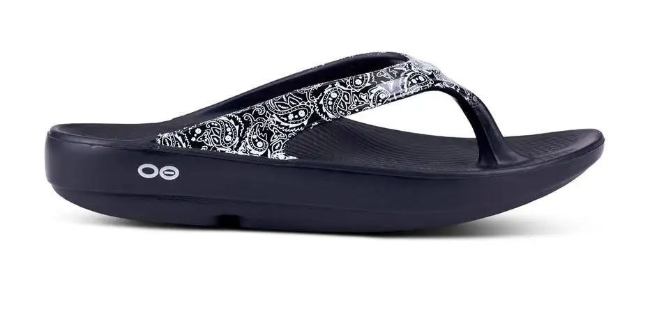Women's Oofos OOlala Limited Sandal - 1403-BWBAND 3 Women's Oofos OOlala Limited Sandal - 1403-BWBAND