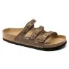 Women's Birkenstock Florida Soft Footbed Tobacco Oiled Leather BIRK-1011432 -OOFOS shop BIRK 1011432a
