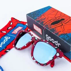 Goodr Running Sunglasses - Friendly Neighborhood Spider Shades -OOFOS shop FriendlyNeighborhoodSpiderShades ProductAssets ProductImage 1000x jpg