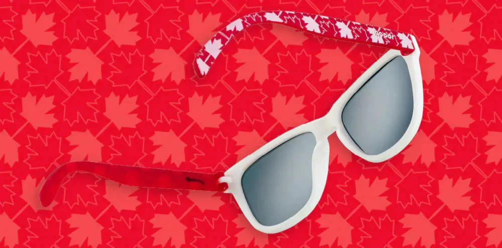 Goodr Running Sunglasses - Limited Edition: Canada Day 5 Goodr Running Sunglasses - Limited Edition: Canada Day - Image 3
