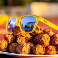 Goodr Running Sunglasses Swedish Meatball Hangover-OG-YL-BL1 -OOFOS shop Product 0011 Meatballs 1000x ef34d23e 5b56 49e4 b800 5e6d9e4f06d2