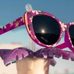 Goodr Sunglasses - [Insert Lei'd Joke] RG-FLPK-BK1-NR -OOFOS shop RG FLPK BK1 NR b