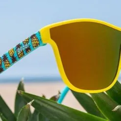 Goodr Sunglasses - How Do You Like Them Pineapples? VRG-YLTL-AM4-RF -OOFOS shop VRG YLTL AM4 RF b