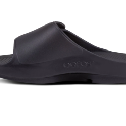 Men's Oofos OOahh Sport Flex - 1550-BLK -OOFOS shop mens oofos ooahh sport flex sandal black c